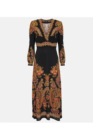 Etro Paisley midi dress