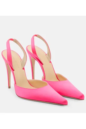 MAGDA BUTRYM Slingback satin pumps