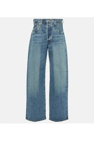 Citizens of Humanity Ayla cuffed wide-leg jeans