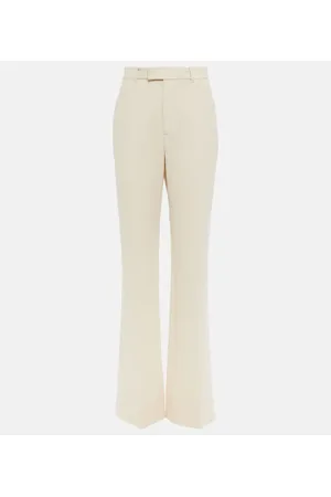 Gucci Flared wool crÃªpe pants