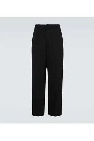 Balenciaga Wide-leg twill pants