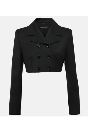 Dolce & Gabbana Double-breasted cropped blazer