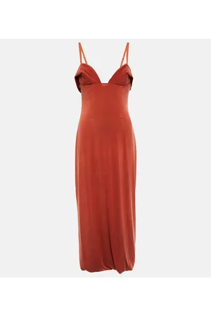 Jacquemus La Robe Praia jersey maxi dress