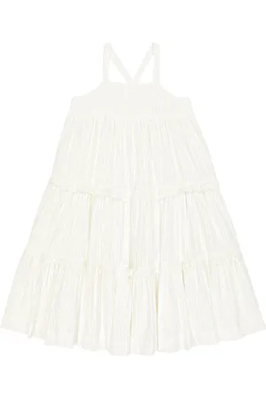 BONPOINT Cherish lace-trimmed cotton dress