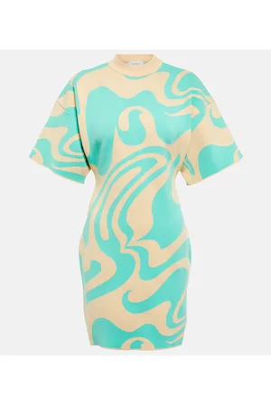 Sportmax Ornati jacquard minidress