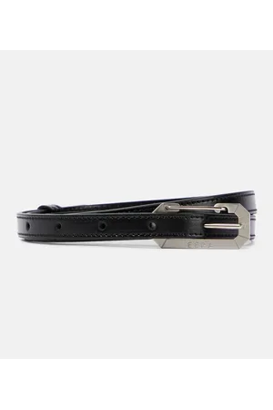 Eera EÃ©ra Logo-engraved buckled leather belt