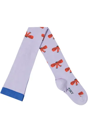 Tiny Cottons Tiny Bow cotton-blend tights
