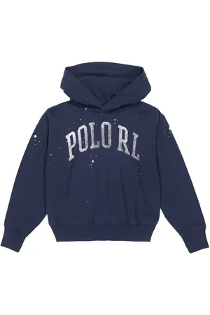Ralph Lauren Logo cotton jersey hoodie