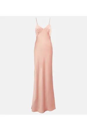 Max Mara Bridal Selce satin slip dress