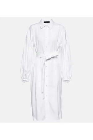 Joseph Cotton poplin midi dress