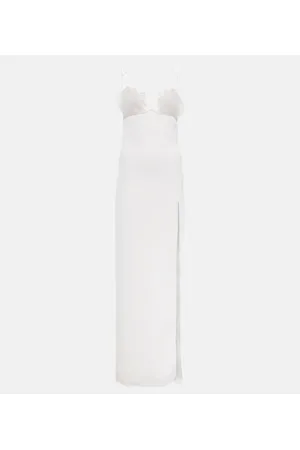 Nensi Dojaka Bridal cutout crÃªpe gown