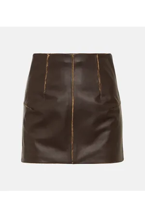 Maison Margiela Leather miniskirt
