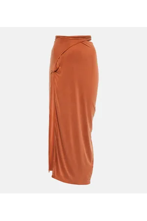 Jacquemus La Jupe Espelho jersey midi skirt