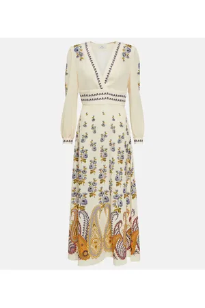 Etro Paisley midi dress
