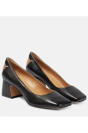 Maison Margiela Four Stitch leather court pumps