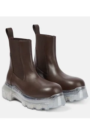 Rick Owens Leather ankle boots