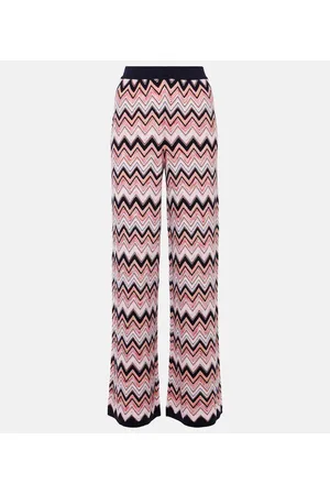 Missoni Zig Zag high-rise wide-leg pants
