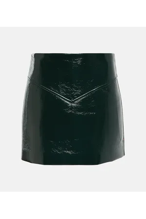 Proenza Schouler White Label mid-rise faux leather miniskirt