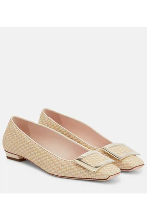 Roger Vivier Belle Vivier bouclÃ© ballet flats