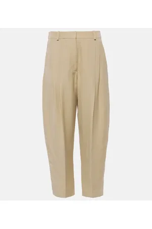 Stella McCartney Iconic high-rise cropped pants