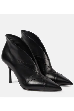 Alaïa AlaÃ¯a Leather ankle boots