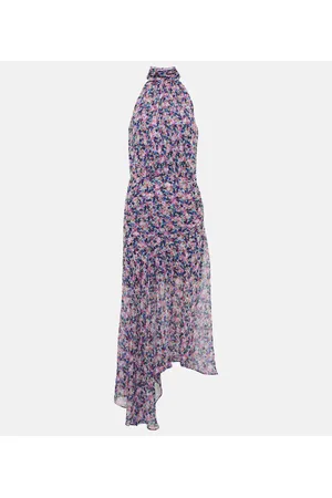 VERONICA BEARD Leia printed silk midi dress