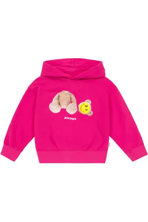 Palm Angels Printed cotton jersey hoodie