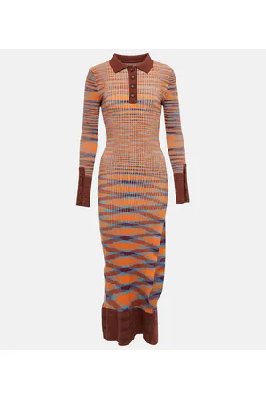 Jacquemus La Robe Zucca cotton-blend midi dress