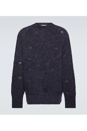 OUR LEGACY Needle Drop Raglan wool-blend sweater