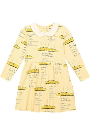 Mini Rodini Printed cotton jersey dress