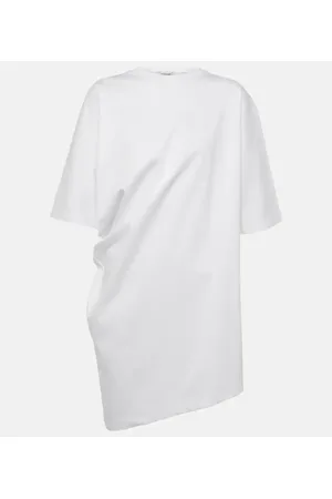 Fforme Draped cotton jersey T-shirt