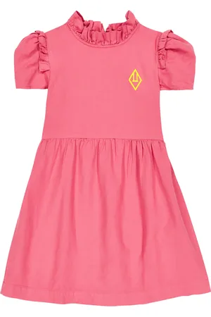 The Animals Observatory Tortoise cotton and linen dress