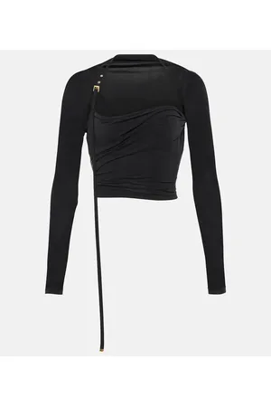 Jacquemus Le Haut Peplo cropped top