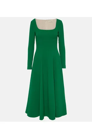 EMILIA WICKSTEAD Kylee crÃªpe midi dress