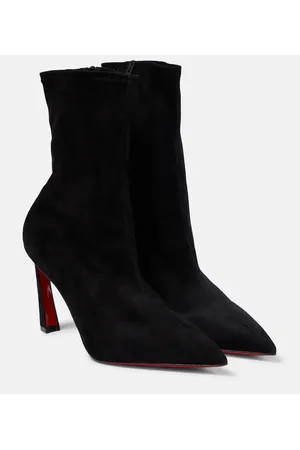 Christian Louboutin Condora 100 suede ankle boots