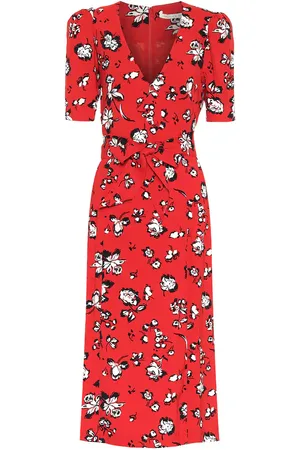 VERONICA BEARD Joia floral midi dress