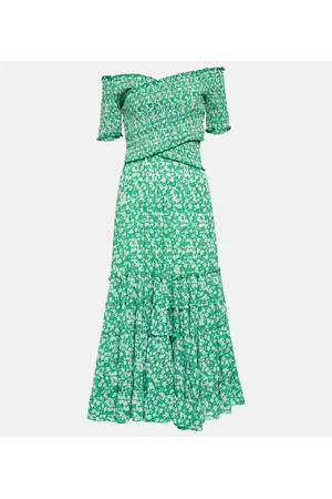 POUPETTE ST BARTH Soledad floral midi dress