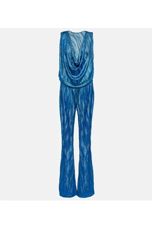 Missoni Jacquard cowl neck jumpsuit