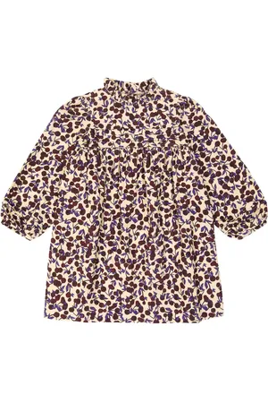 BONPOINT Topaz printed corduroy dress