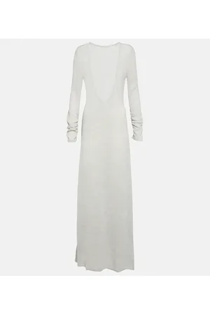 MAGDA BUTRYM Alpaca-blend maxi dress