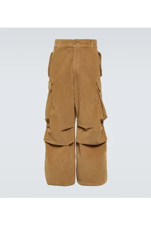 Alanui Velvet corduroy cargo pants