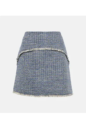 Proenza Schouler White Label tweed miniskirt