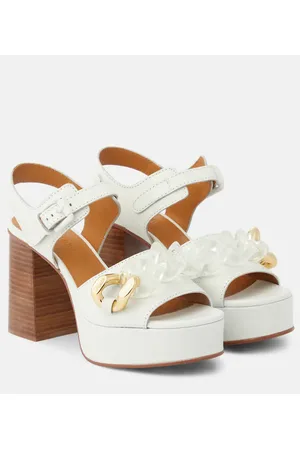 See by Chloé See By ChloÃ© Monyca leather platform sandals