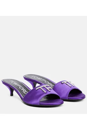 Tom Ford Embellished satin sandals