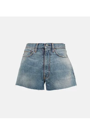 Maison Margiela Distressed denim shorts