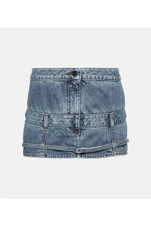Jacquemus La Mini de NÃ®mes denim miniskirt