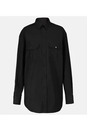 WARDROBE.NYC Cotton poplin shirt dress