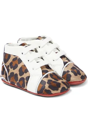 Christian Louboutin Baby Funnytopi leopard-print sneakers