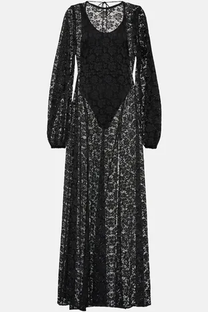ROTATE Lace maxi dress