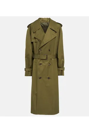 WARDROBE.NYC Cotton gabardine trench coat